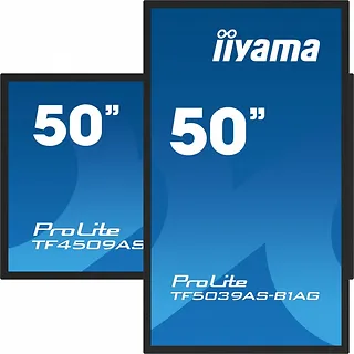 IIYAMA Monitor 50 cali TF5039AS-B1AG, VA,4K,HDMIx2,DP,RJ45,3xUSB,2x10W,      ANDROID,24/7,IP65