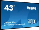 IIYAMA Monitor 43 LH4360UHS-B2A 24/7, 500cd, 4K, VA, Wifi, 6.5ms, 3xHDMI, 2xUSBR, J45, RS-232C