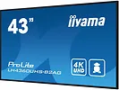 IIYAMA Monitor 43 LH4360UHS-B2A 24/7, 500cd, 4K, VA, Wifi, 6.5ms, 3xHDMI, 2xUSBR, J45, RS-232C