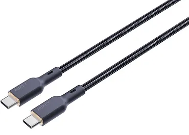 AUKEY CB-KCC101 kevlarowy kabel USB C - USB C | 1m | 5A | 100W PD | 20V