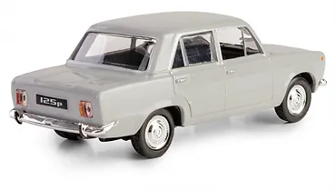 Daffi Pojazd PRL Fiat 125p popielaty