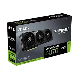 Asus Karta graficzna GeForce RTX 4070 Ti Super OC 16G Prime GDDR6X HDMI/3DP