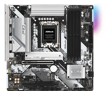 ASRock Płyta główna B760M Pro RS s1700 4DDR5 DP/HDMI mATX