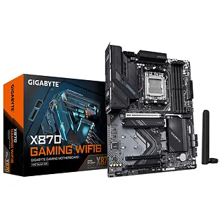 Gigabyte Płyta główna X870 GAMING WIFI6 AM5 4DDR5 HDMI/USB-C ATX