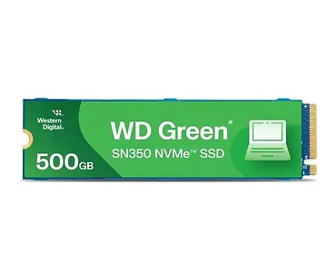 Western Digital Dysk SSD Green 500GB M.2 2280 SN350 NVMe PCIe