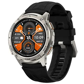 Maxcom Smartwatch FW110 Titan Chronos Srebrny