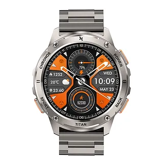 Maxcom Smartwatch FW110 Titan Chronos Srebrny