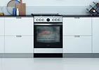 Indesit Kuchnia gazowo-elektryczna IS67G8CHXE