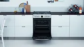 Indesit Kuchnia gazowo-elektryczna IS67G8CHXE