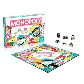 Winning Moves Gra Monopoly Squishmallows