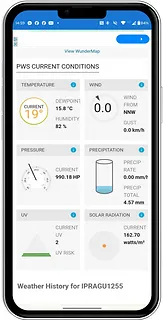 Sencor Profesjonalna Stacja meterologiczna wifi SMART z czujnik 7w1