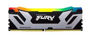 Kingston Pamięć DDR5 Fury Renegade Silver RGB  24GB(1*24GB)/8400  CL40