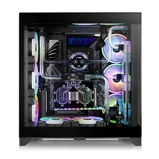 Thermaltake Obudowa CTE E600 MX Tempered Glass, szklany bok - Czarna