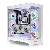 Thermaltake Obudowa CTE E600 MX Tempered Glass, szklany bok - snow