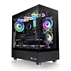 Thermaltake Obudowa View 270 Tempered Glass, szklany bok, CT140 Fan - Czarna