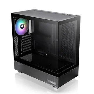 Thermaltake Obudowa View 270 Tempered Glass, szklany bok, CT140 Fan - Czarna