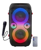 Esperanza Głośnik BT FM LED RGB RYTHM