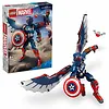 LEGO Klocki Super Heroes 76296 Figurka nowego Kapitana Ameryki