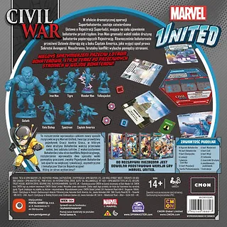 Portal Games Gra Marvel United: Civil War (PL)