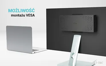 i-tec Stacja dokująca Universal 5x 4K/60Hz Display Power Delivery 100W