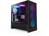 NZXT Obudowa H5 FLOW RGB Midi tower z oknem (2024) Czarna