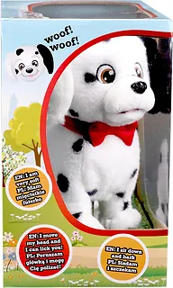 Tm Toys Maskotka interaktywna Puppy Luv Piesek Dalmatyczyk Pepper