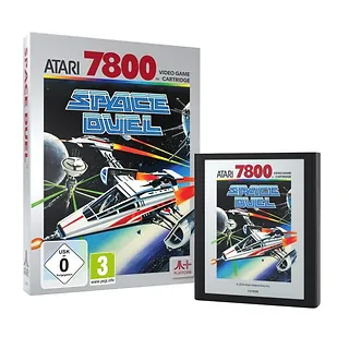 Plaion Gra Space Duel (Atari 7800+) Cartridge