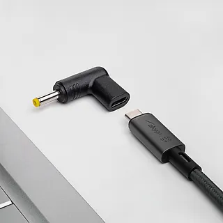 Adapter AK-ND-C04 4.0 X 1.7MM Wtyczka do zasilacza uniwersalnego USB-C / 4.0 X 1.7MM