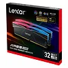 Lexar Pamięć DDR5 ARES RGB Black  32GB(2*16GB)/6000 CL28