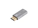 Lanberg Adapter Displayport(M)- HDMI(F)8K srebrny