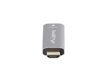 Lanberg Adapter HDMI(M)-Displayport(F)4K srebrny