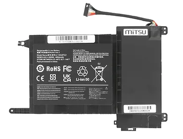 Mitsu Bateria L14S4P22 do Lenovo IdeaPad Y700-15ISK Y700 4050 mAh (60 Wh) 14.8V (14.4V)