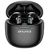 AWEI Słuchawki Bluetooth 5.3 T68 TWS ENC Czarne