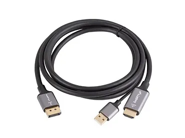 Lanberg Kabel HDMI(M)-Displaypor(M) 1.8M 4K czarny