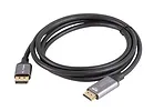 Lanberg Kabel Displayport(M)-HDMI(M)1.8M 4K czarno-srebrny