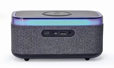 Gembird Cyfrowy budzik ładowarka radio DAB/FM RGB