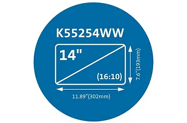 Kensington Filtr prywatyzujący magnetyczny MagPro do laptopa 14 cali (16:10)