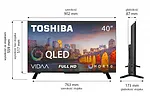 Toshiba Telewizor LED 40 cali 40QV2F63DG