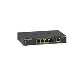 Netgear Przełącznik niezarządzalny GS305P-300EUS PoE+ Gigabit 5-portowy SOHO z serii 300