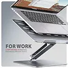 AXAGON STND-LQ Podstawa do laptopów aluminiowa 10-16" cali regulowane kąty nachylenia