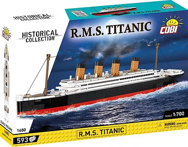 Cobi Klocki Klocki R.M.S. Titanic 593 klocki