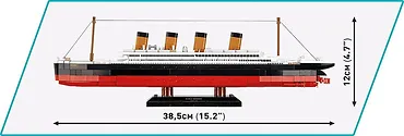 Cobi Klocki Klocki R.M.S. Titanic 593 klocki