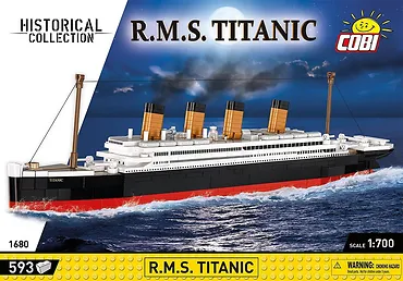 Cobi Klocki Klocki R.M.S. Titanic 593 klocki