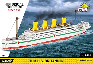 Cobi Klocki Klocki H.M.H.S. Britannic 636 klocków