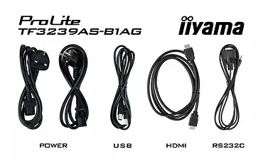 IIYAMA Monitor 32 cale TF3239AS-B1AG,IPS,FHD,HDMIx2,DP,RJ45,3xUSB,2x10W,     ANDROID,24/7,IP65