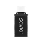 Savio Adapter USB-A 3.1 (F)-USB-C 3.1 (M) AK-80