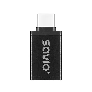 Savio Adapter USB-A 3.1 (F)-USB-C 3.1 (M) AK-80