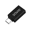 Savio Adapter USB-A 3.1 (F)-USB-C 3.1 (M) AK-80