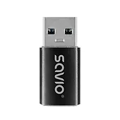 Savio Adapter USB-C 3.1 (F) - USB-A 3.1 (M)  AK-81