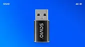 Savio Adapter USB-C 3.1 (F) - USB-A 3.1 (M)  AK-81